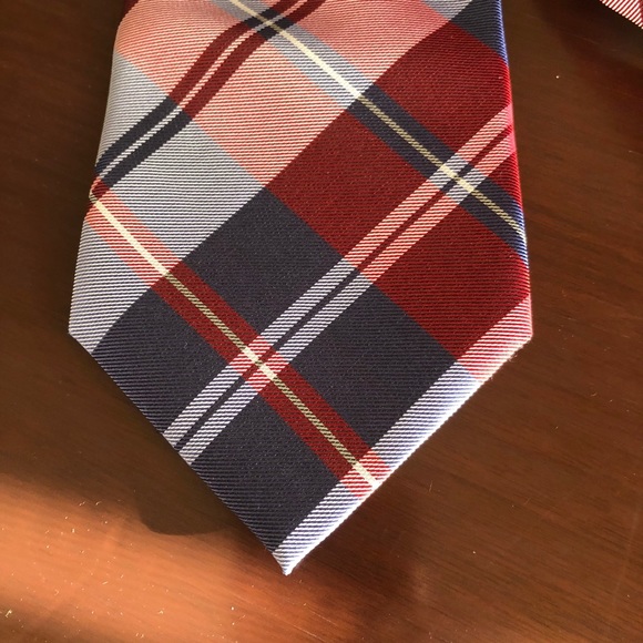 Men’s U.S. POLO ASSN. plaid Necktie - Picture 1 of 5
